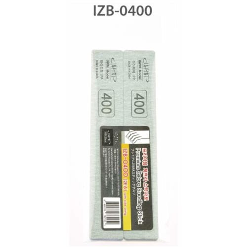 Infini Model IZB Series Premium ZEBRA Stick File, 400 Grit (Pack of 2) Hobby Tool IZB0400