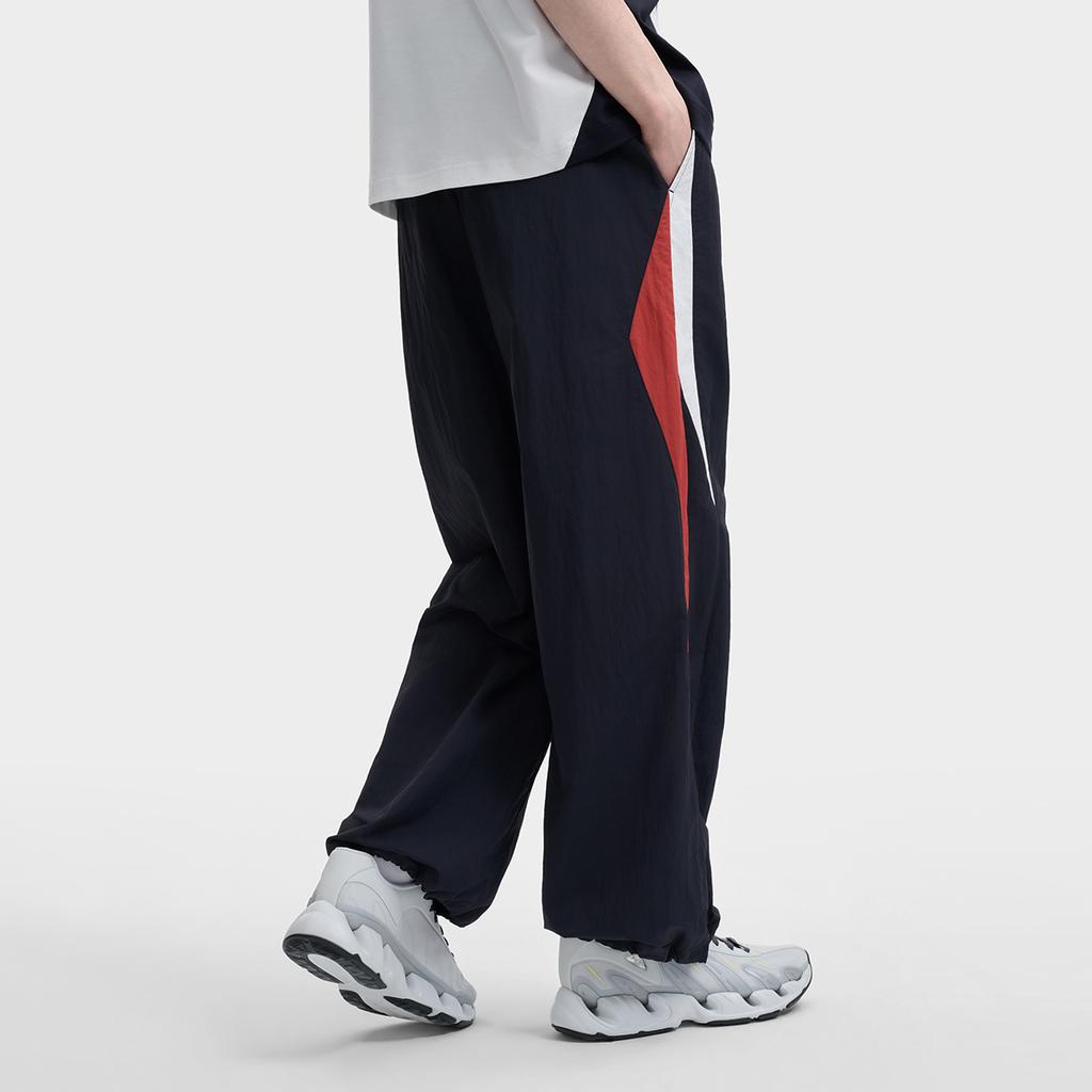 Fila Оригинальный Модный Тренд Классический Ретро Спортивный Удобный Универсальный Свободный Плетение Повседневные Брюки Мужские низ Легендарный-Синий F11M629804FNV