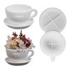Silicone Coffee Cup Molds Candle Holder DIY Casting Mold for Concrete Tea Cup Mold Gift for Arts And Crafts