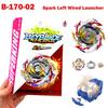 Суперкороль Beyblade Burst B170 02 Бездный Диаболос 5 Слияние 1с Искровой Запускатель