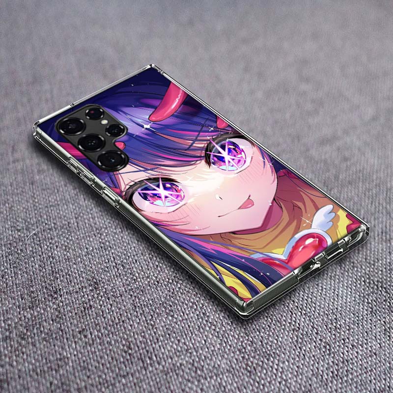 Чехол для телефона H-Hoshino Ai для Samsung Galaxy S24 S23 S21 S20 FE S22 S26 Ultra S25 Edge S10 Plus Прозрачный ТПУ Чехол Оболочка Coque S