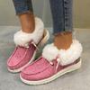 Хлопковая обувь больших размеров Женская обувь Весна 2025 Новая Универсальная Низкая плоская хлопковая обувь Утолщенная