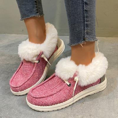 Хлопковая обувь больших размеров Женская обувь Весна 2025 Новая Универсальная Низкая плоская хлопковая обувь Утолщенная