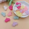 Peach Heart Beads Handmade Materials Macaron Color DIY 22mm*17mm*9mm 20pcs/set Fart Necklace Making Jewelry Accessories Beads