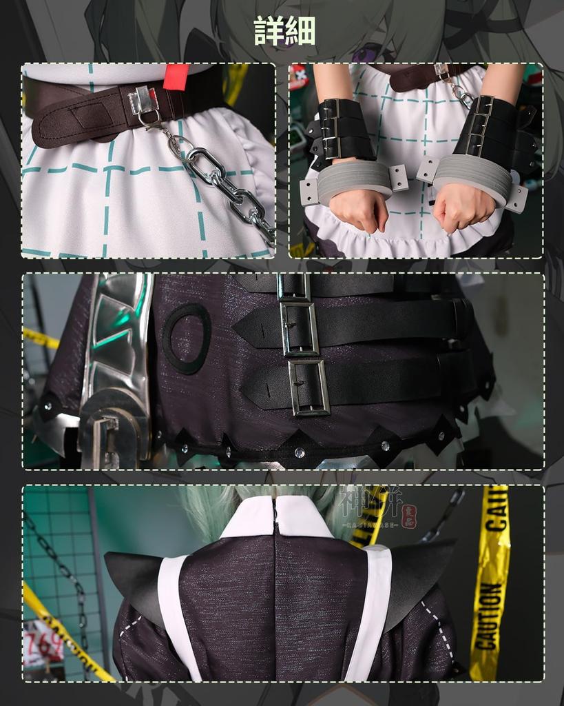 Корин Уикс Косплей с париком Горничная Зензеро Косплей Костюм Взрослый Костюм Культурный Фестиваль Событие Костюм Сценическая Одежда Корин Уикс Косплей Уикс