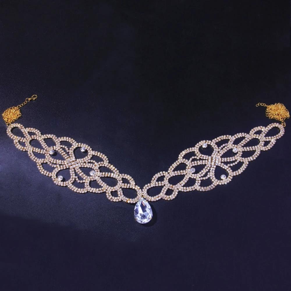 Stonefans Bling Bikini Rhinestone Pendant Waist Chain Belly Charms Sexy for Women New Beach Crystal Body Chain Belt Jewelry Gift