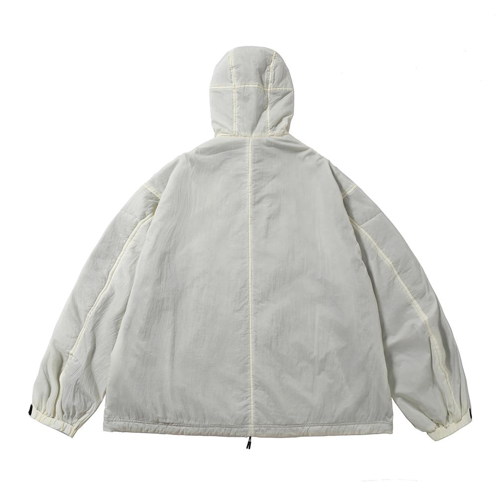 Moif [Aw24]City Dweller Insulated Parka / Ecru