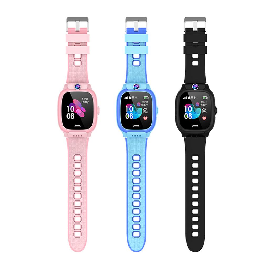 Kids Smartwatch with Phone Calling SOS Weather Photo Alarm Function Children Smartwatch WIFI LBS Real-time Positioning
