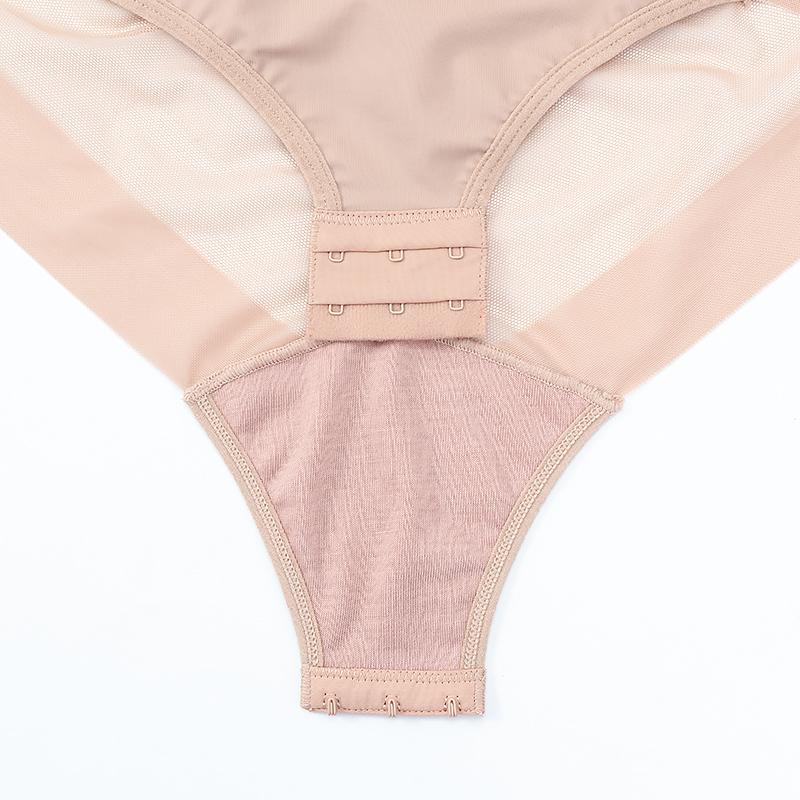 Сексуальный кружевной сетчатый женский корсет для похудения, присборенная грудь, подтяжка живота, ягодицы, цельное корректирующее белье S-2XL