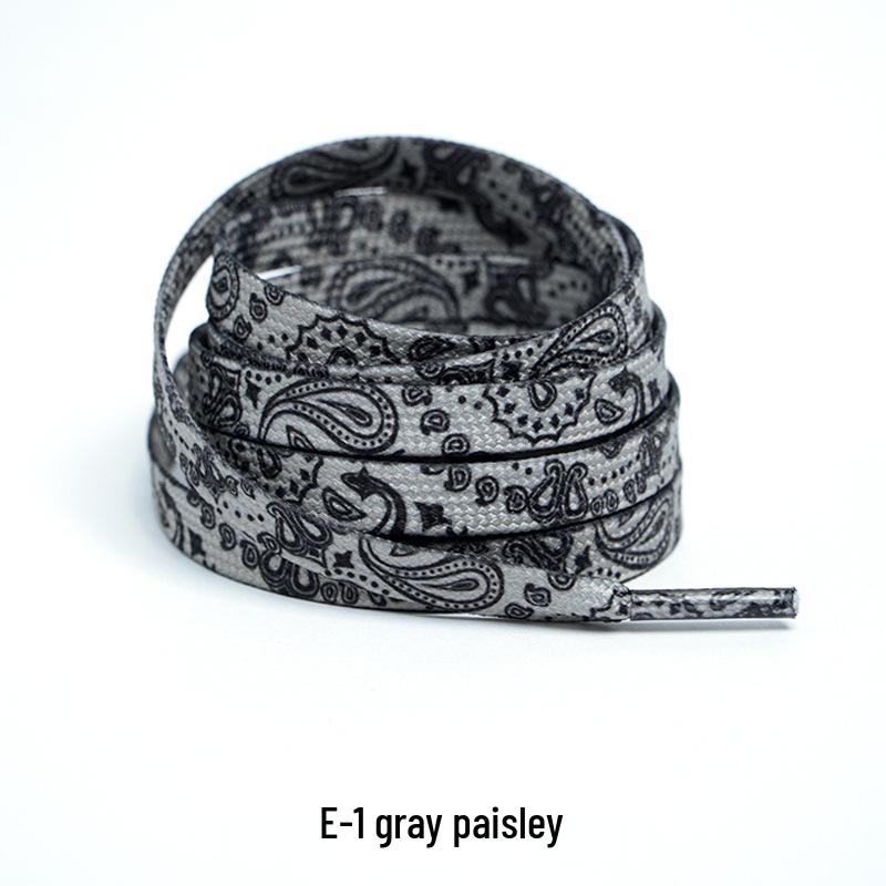 Cashew Flower Shoelaces for Air Force 1, Canvas Shoes, and Dunk Sneakers – Unisex