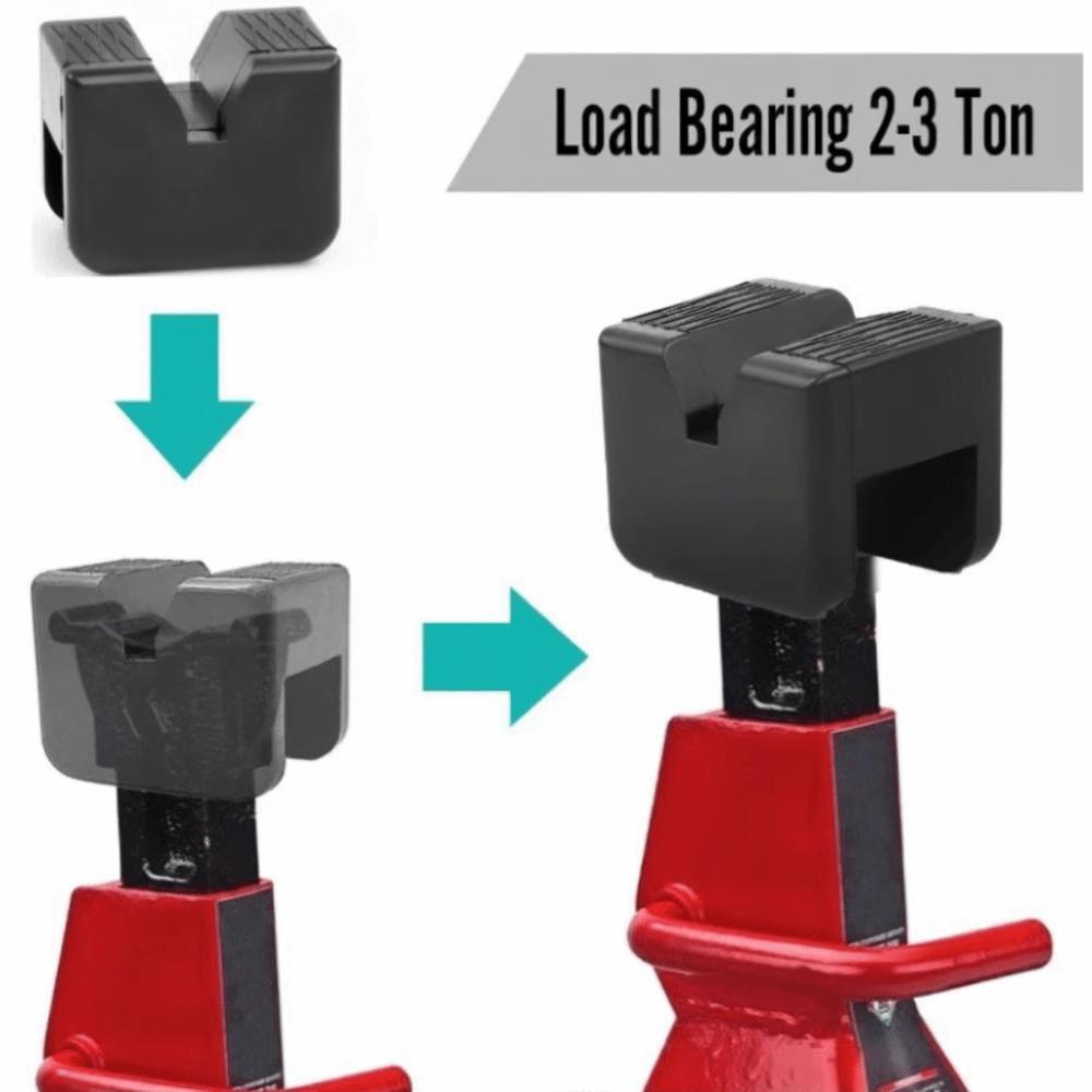 Rubber Support Pad Universal Lift Adapter Anti Slip Slotted Adapter Car Maintenance