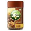 BRU Gold Caramel 100gram | Flavoured Instant Coffee | Flavourful Twist To Your Everyday Coffee | Made with Freeze-Dried Coffee | Makes 80 Cups