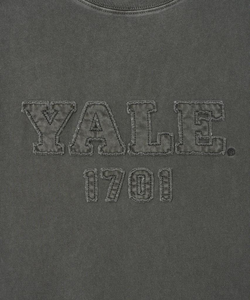 Футболка с аппликацией YALE Pigment_Угольный