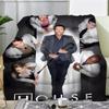 Drama H-House Throw Soft Warm Flannel Fleece Throw Blanket, Cozy Plush for Sofa Bed & All Seasons
