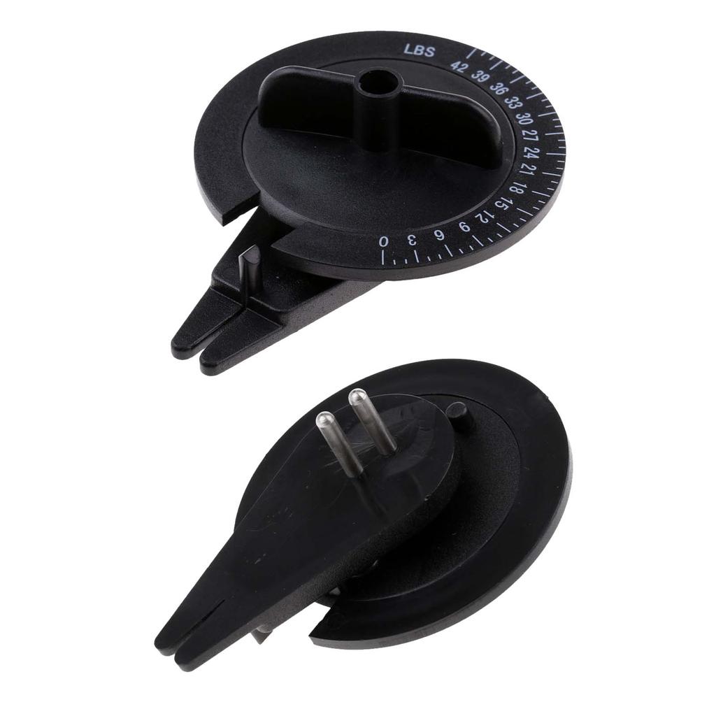 0-42LBS Badminton Racket Pressure Meter, Tennis Racket Stringing Tension Calibrator