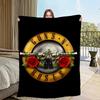 Rock Band G-GUNS N R-ROSES Blanket For Sofa Room Microfiber Bedding Blanket office Travel Gift Home