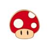 Super Mario Mushroom Brooch Cartoon Game Merchandise Badge Creative Personality Pin Creative Medal