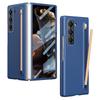 Чехол для ПК для Samsung Galaxy Z Fold Special/Z Fold 6 Slim/W25 Чехол для мобильного телефона с защитной пленкой из закаленного стекла и стилусом