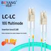Boyang OM4 LC-LC 10 Gigabit Многомодовый Дуплексный Оптоволоконный Патч-Корд