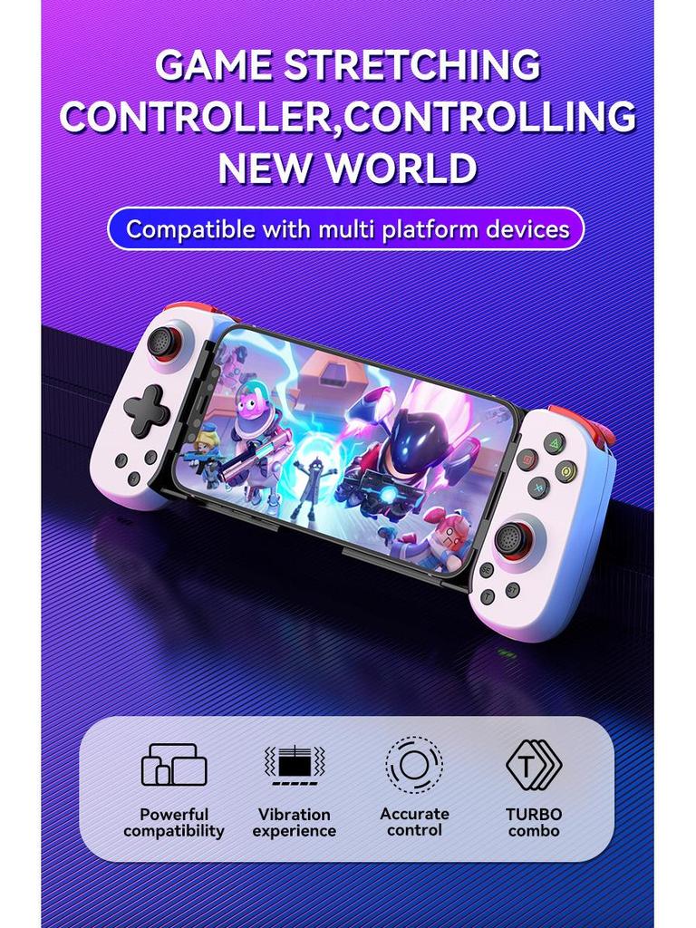 Black Myth Wukong D6DP Controller for SWITCH, Android, iOS, Tablet, PC - Bluetooth Streaming Compatible
