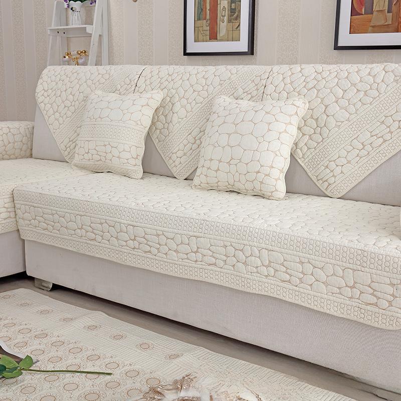 Хлопковая подушка для дивана, простота четырех сезонов, современная хлопчатобумажная ткань, чехол для дивана для гостиной, чехол, подушка