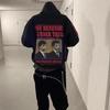 Меланхоличный богатый представитель второго поколения 19Aw Худи с принтом 'Портрет Менеса' Менедес Tr