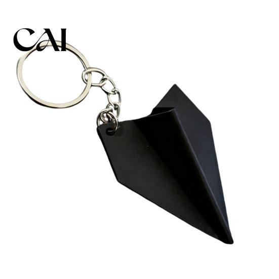 Paper Plane Keychain Plastic Airplane Keychain, Multi-color Car Key Ring, Decorative Accessories for Handbags Backpacks Purses