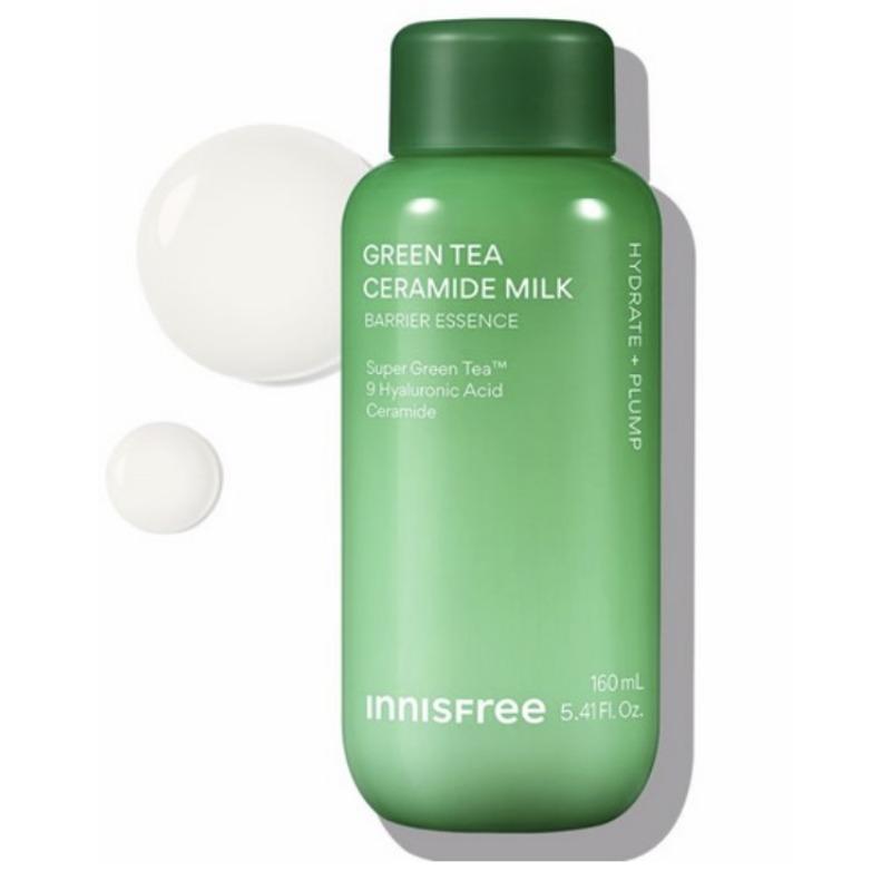 Innisfree Зеленый чай Керамиды Молочная эссенция 160 мл