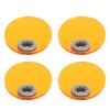 10pcs Dental Light Curing Shield Elliptical Shape Eye Protective Light Blocking Dental Light Curing Machine Plate