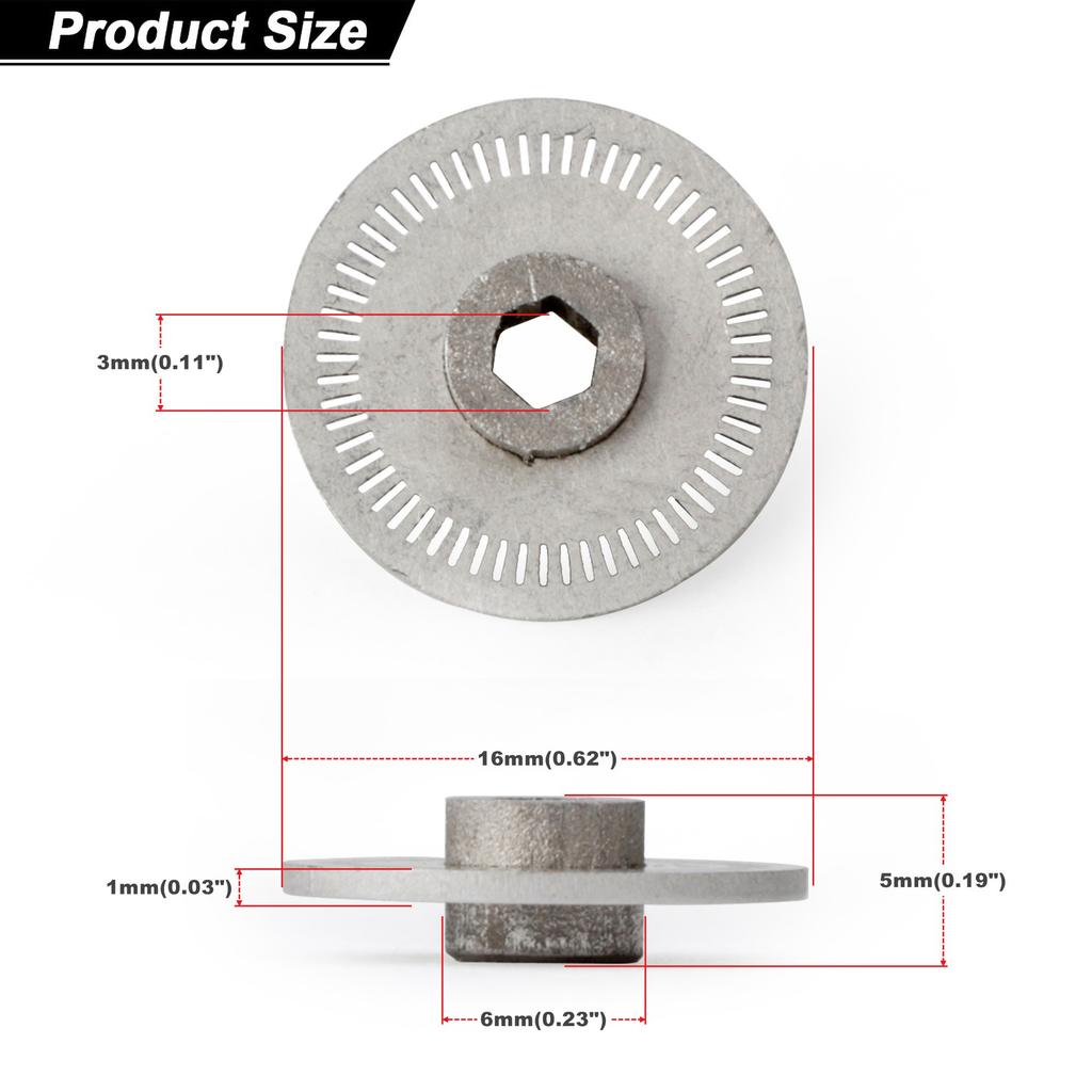 60 Slot Simulator Steering Wheel Optical Encoder Replace Accessories Upgrade For Logitech G25 Old G27 Driving Force GT Systems