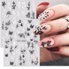 Nail Sticker Lovely DIY Paper Classic Camellia Nail Decoration Sticker