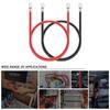 Шт. 5AWG красный + черный чистый медный инверторный кабель для аккумулятора, инверторные кабели для аккумулятора с наконечниками на обоих концах для автомобильных лодок