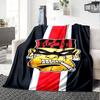 Convict Zenica Print Flannel Blanket High Quality Warm Comfortable Cover for All Seasons Perfect for Gifts Home Decor