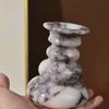 Luxury Marble Candle Holder Natural Stone Candlestick Holder Modern Home Table Decor for Wedding Dining Room