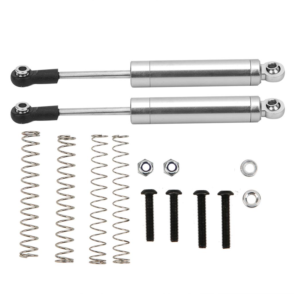 Aluminium Alloy Shock Struts Damper Remote Control Spare Parts for RGT 1 10 RC 86100 RC CrawlerSilver R86007S