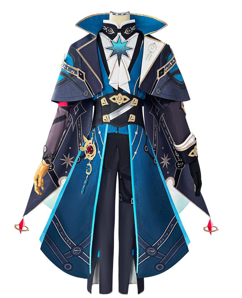 [CR ROLECOS] Костюм для косплея Анаикс из Honkai: Star Rail с париком, полный комплект для взрослых, идеально подходит для мероприятий, школьных фестивалей и многого другого (Размер L)