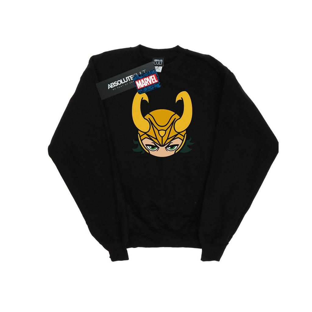 Marvel Womens/Ladies Loki Close Up Sweatshirt