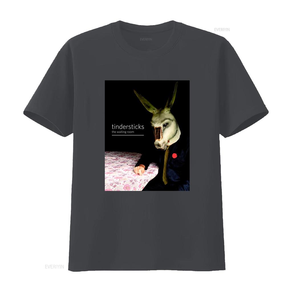 Tindersticks The Waiting Room Unique Donkey Mask Print T Shirt For Casual Fashion Vintage Slightly Comfortable Soft