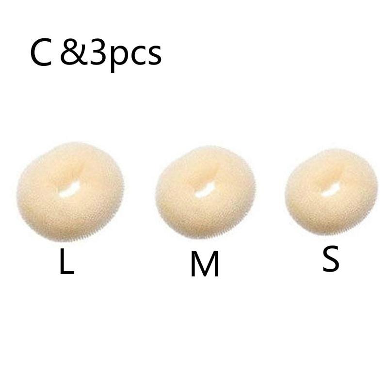 Стайлер для волос женский волшебный блондин пончик кольцо для волос булочка формирователь дизайн пончика