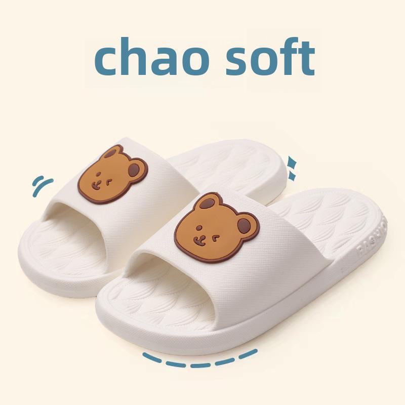 Летние детские тапочки с мультяшным принтом: Милые сандалии для дома и улицы для мальчиков и девочек