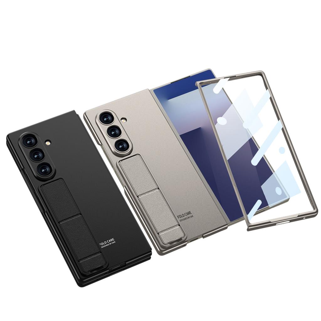 Чехол для мобильного телефона Samsung ZFold7, пленка для складного экрана, ультратонкий защитный чехол с подставкой, новый