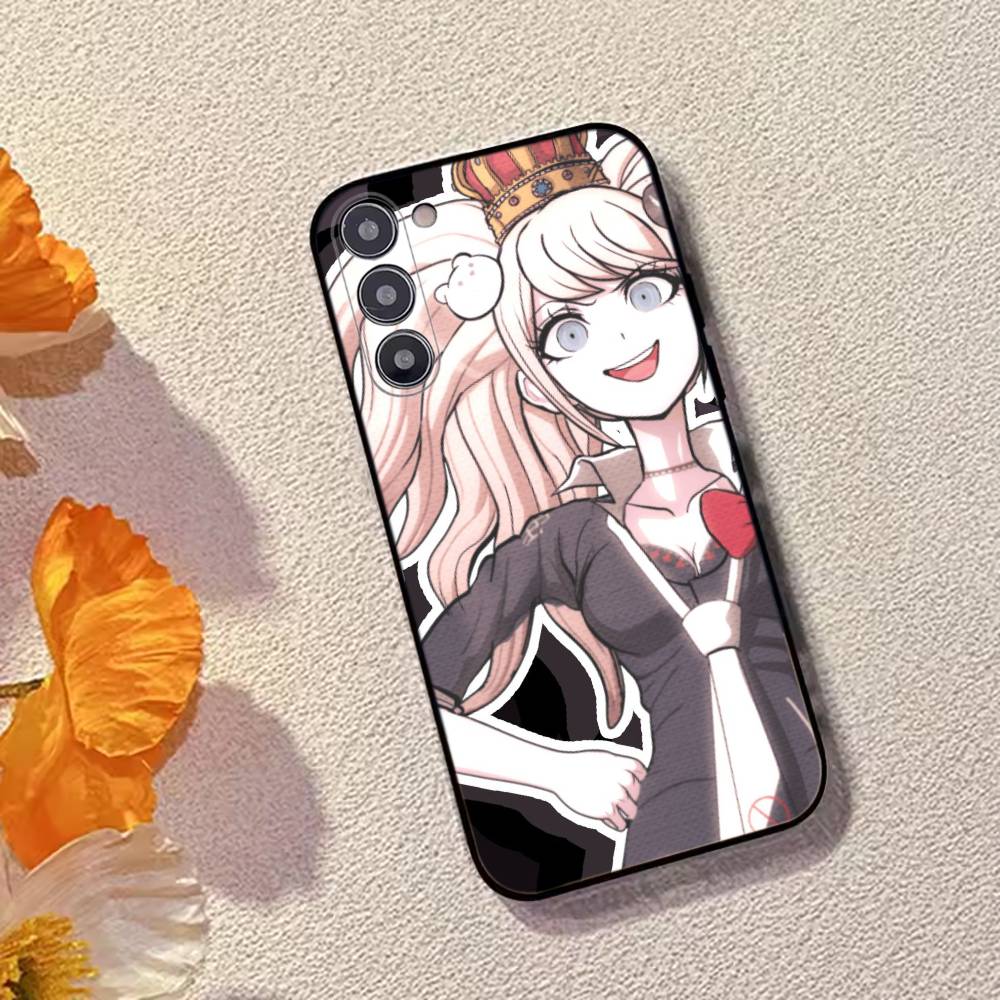Чехол для телефона D-Danganronpa Game Junko Enoshima для Samsung Galaxy A73, A72, A71, A70, A53, A52, A51, Другие Мягкий Черный Чехол