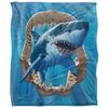 JQ Licensing Hunting Shark Supersoft Blanket