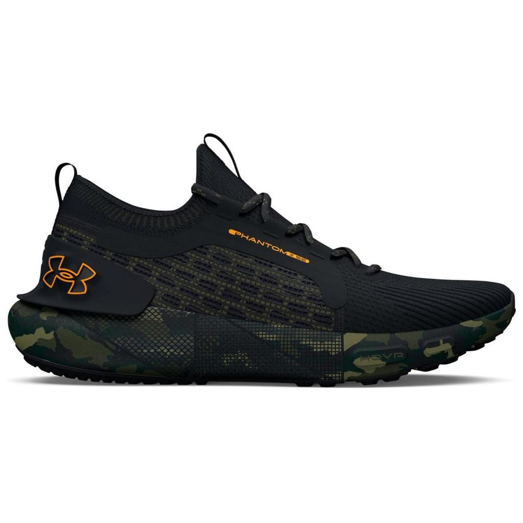 Under Armour Кроссовки HOVR Phantom 3 SE Printed Black Marine Green Camo Unisex Sneakers Marine-Od-Green Formula-Orange 3027287-001