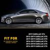 Exterior Door Lock handle Cap Cover Trim 2014- For Cadillac CTS Silver ABS