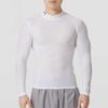 Under Armour HeatGear Sports Lifestyle Series SS25 Half High Neck Breathable Long Sleeve Fitness Shirt Men Tops White 1390099-100