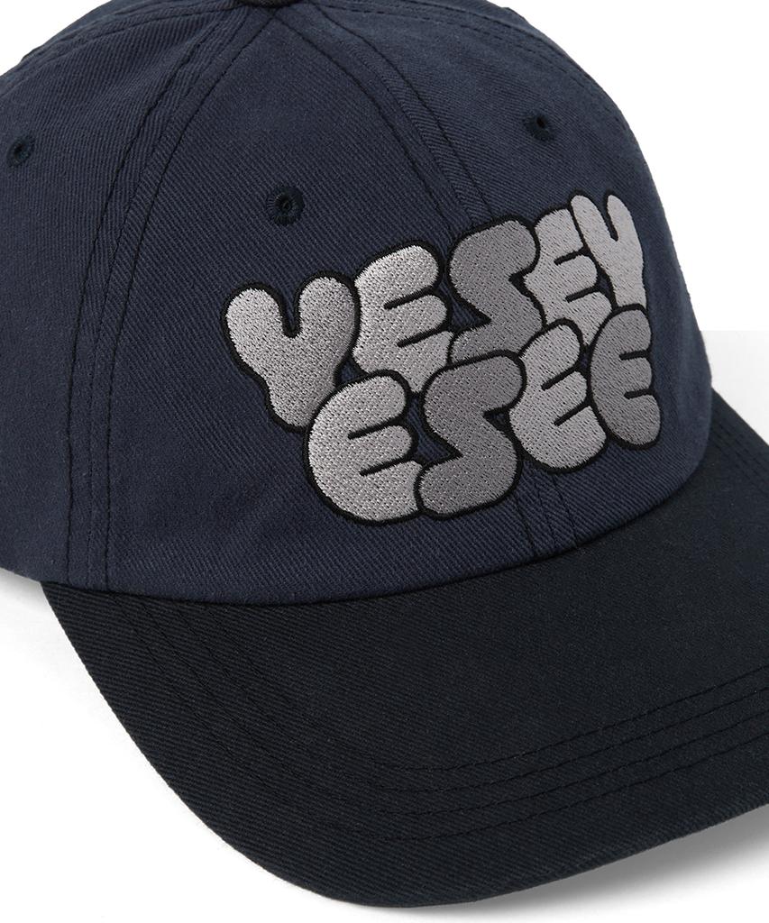 YESEYESEE Y.E.S Кепка-бейсболка Темно-синяя