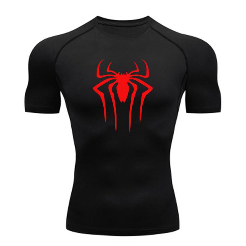 New Compression Shirt Men Fitness Gym Super Hero Sport Running T-Shirt Rashgard Tops Tee Quick Dry Short Sleeve T-Shirt for Men
