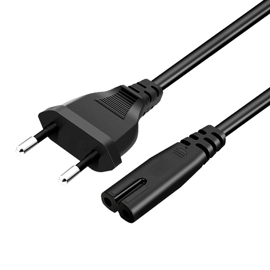 2-контактный шнур питания для игровых консолей Кабель питания 100 см/150 см/300 см
