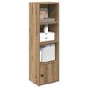 VidaXL Bookcase Artisan Oak 31x24x102 Cm Engineered Wood, Bookshelf, Storage Rack, Support At 860345
